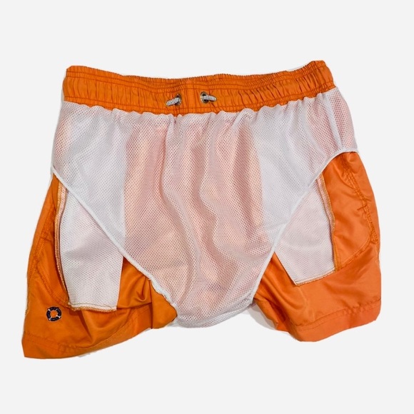 azul Siete Men’s Orange Swim Trunks - Picture 3 of 11
